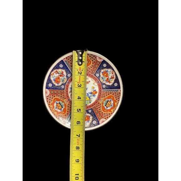 Vintage UCGC Japan 6 1/2” Floral and Bird Hand Painted Dish Plate - Picture 3 of 3